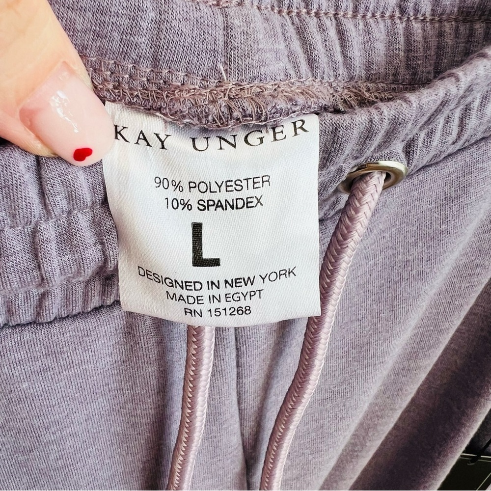 Kay Unger ruched sides jogger pants - Picture 2 of 6